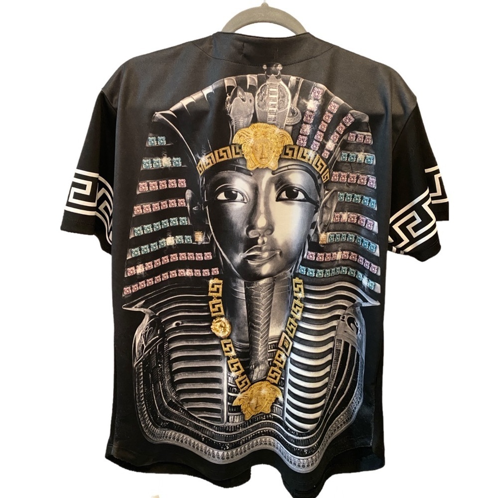Versace Inspired Black Jersey